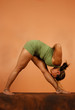 © Alfred Wekelo - yoga pose side body bend