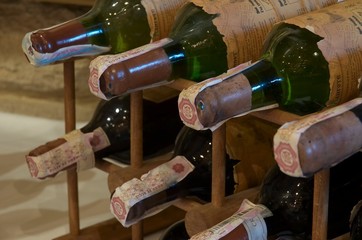 Poster - wine rack