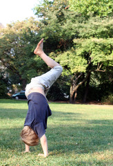 Wall Mural - handstand