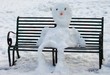 © Kevin Eaves - seated snowman
