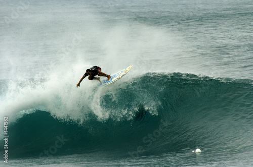 Naklejka samoprzylepna Surfer
