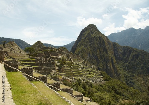 Board z aluminiowym obramowaniem Incas city machu-picchu