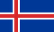 island iceland fahne flag