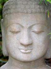 Peace, Happiness And Serenity - Face Of Buddha