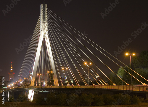 Naklejka - mata magnetyczna na lodówkę bridge