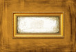 gold&grunge style frame