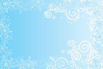 snowflakes background