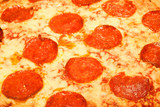 Fototapeta  - pepperoni pizza