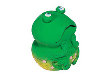 Green Frog Statuette
