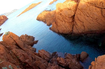 Wall Mural - voyage au centre des calanques