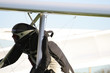 close-up paraglider