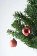 Poster - christmas baubles