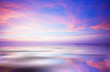Leinwanddruck Bild - abstract ocean and sunset