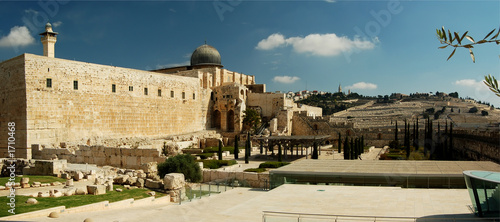 Fotoboard na płycie Meczet al-aqsa