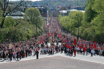 children's parade, oslo, norway