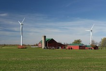 Farm With Turbines    33445