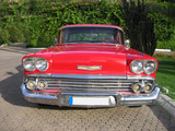 Fototapeta  - classic red car