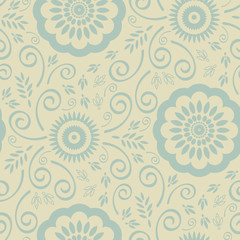 Wall Mural - seamless wallpaper pattern