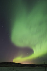 Wall Mural - bright auroral activity