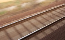 Railway Track Blur