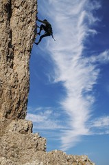 Canvas Print - climber