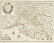 old map of adriatic sea