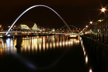Newcastle Quayside At Night