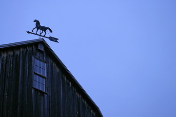 barn weather vane