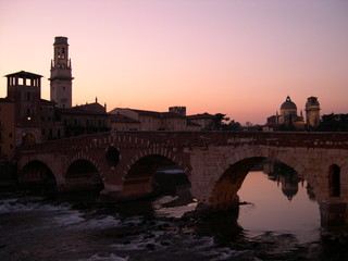 verona - tramonto