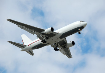 Poster - modern cargo jet