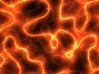 fiery electricity