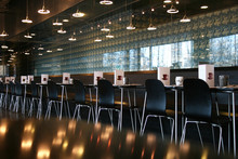 Interior Of Modern Restaurant Cafe