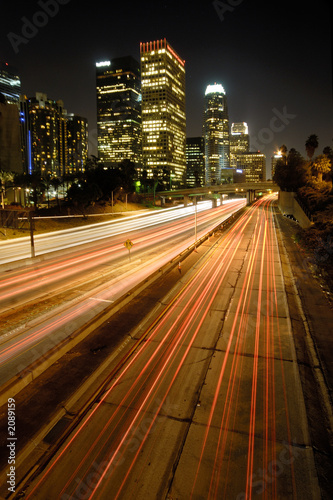 Fotoboard na płycie Autostrada los angeles