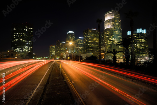 Fotoboard na płycie Autostrada los angeles