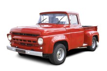 Old Red V8 Pickup