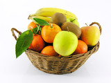panier corbeille de fruits frais