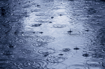 raining