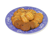 Plate With Biscuits