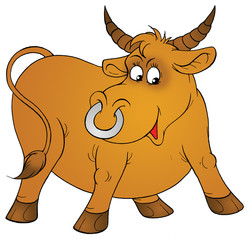 Sticker - bull