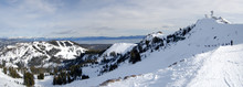 Skiing At The Top Of Lake Tahoe
