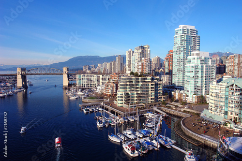 Tapeta ścienna Port w Vancouver