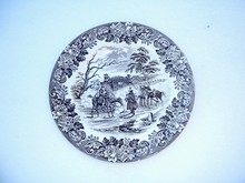 Decorative Plate In English Style