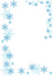 © Dumitrescu Ciprian - snowflakes border