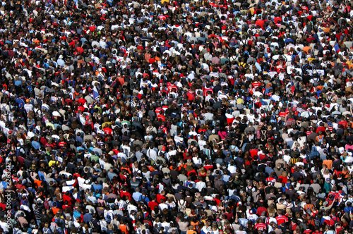 Fotografia  huge crowd