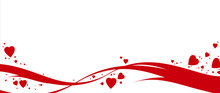 Red Hearts Background