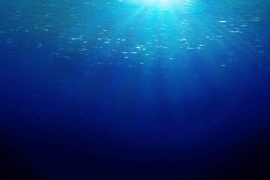 underwater sunshine