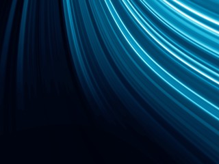 Poster - dark blue abstract