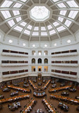 Fototapeta Londyn - the reading room of the state library of victoria