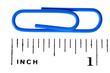 paper clip scale inch