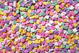 Fototapeta Most - valentines heart candy background